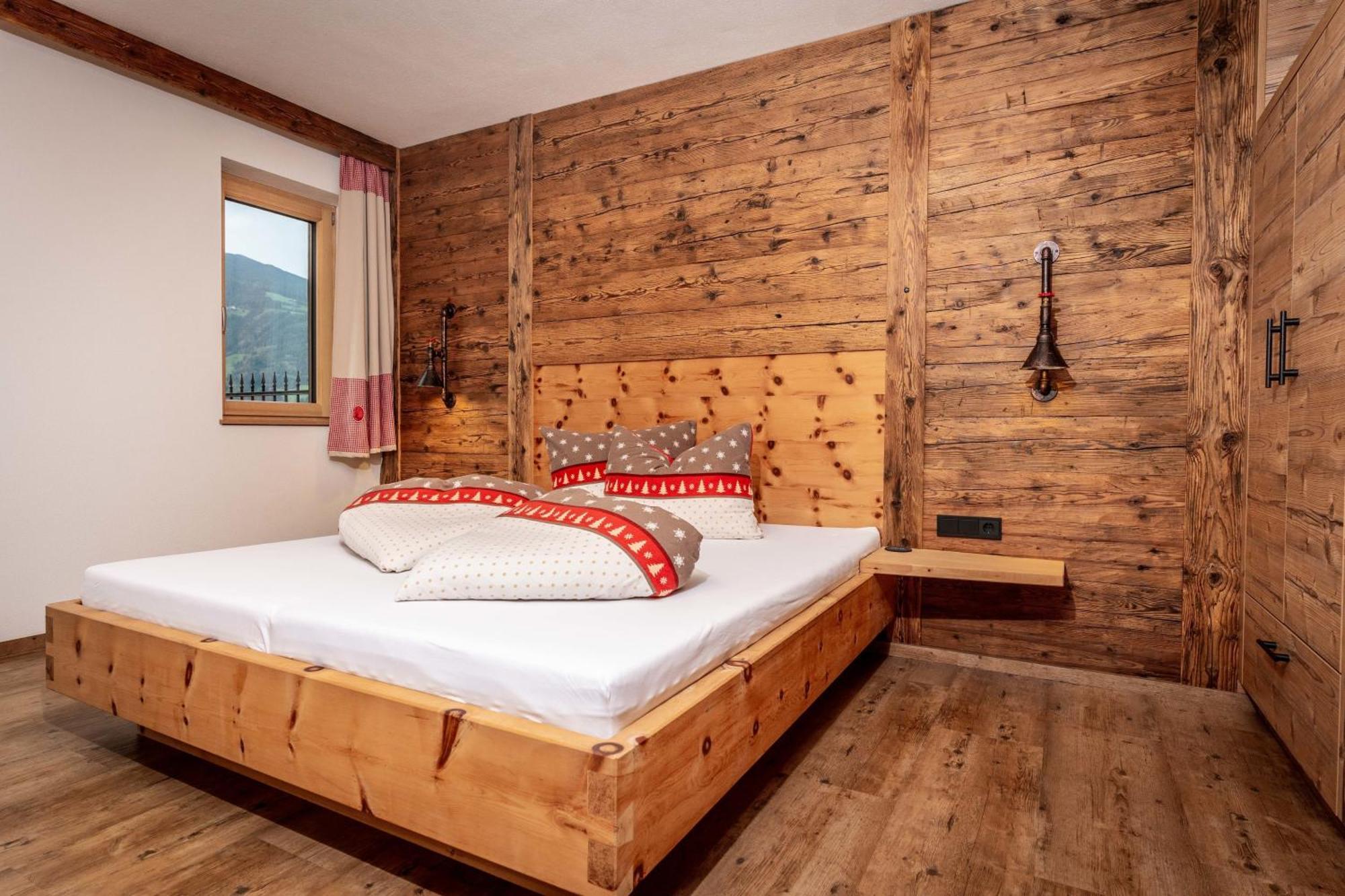 Alpen Chalet Wohnung "Martha" Zellberg Luaran gambar